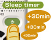 Sleep timer key