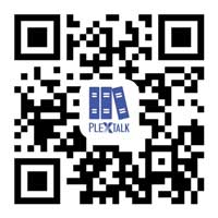 プレクストークリーダーのApp StoreリンクのQRコード